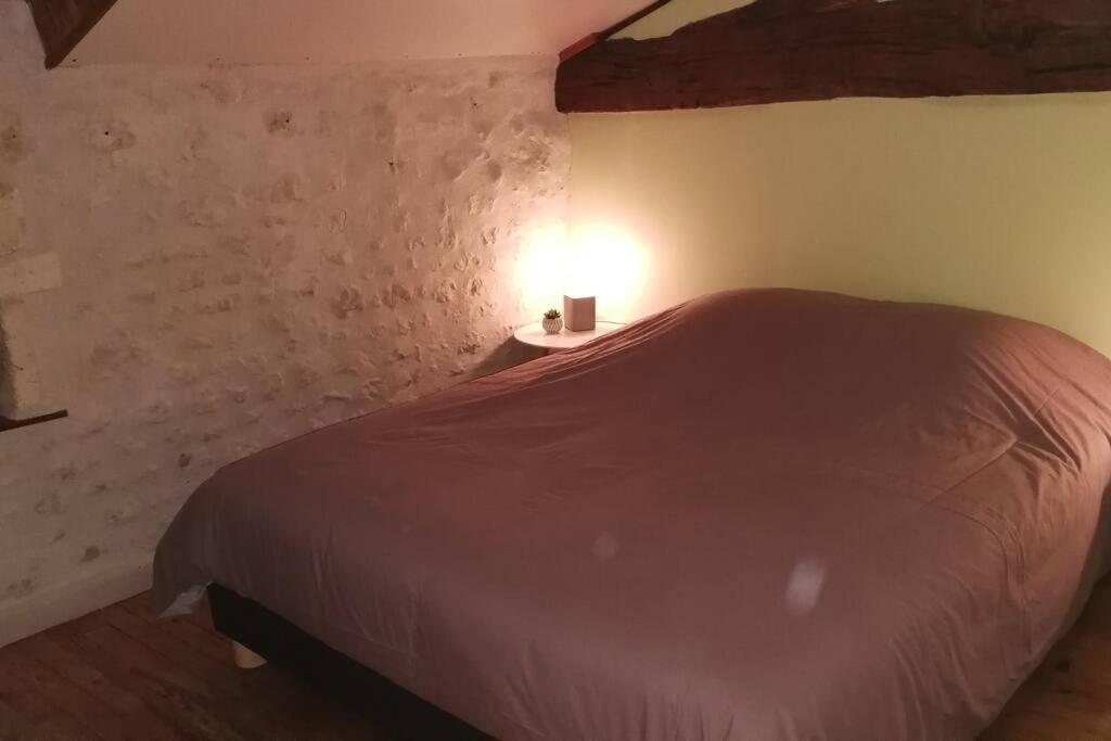Maison Charentaise A La Campagne Becheresse Buitenkant foto